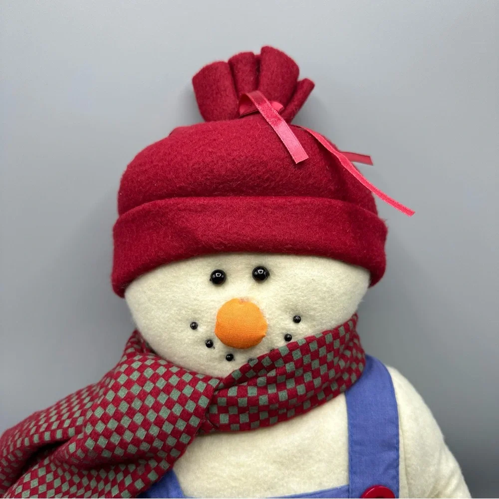 Snowman Door Draft Stopper Winter Accessories Decor